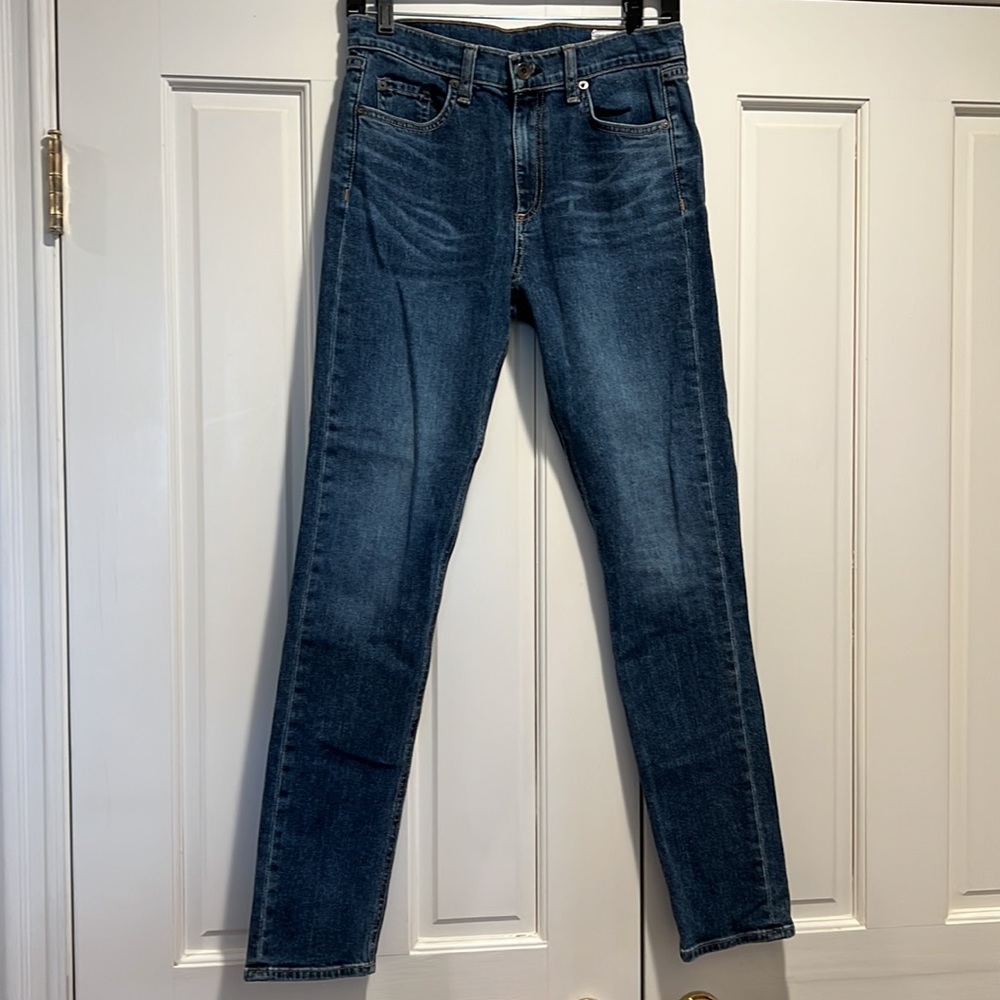 Rag and bone 10 inch Dre jeans low mid rise boyfriend jean